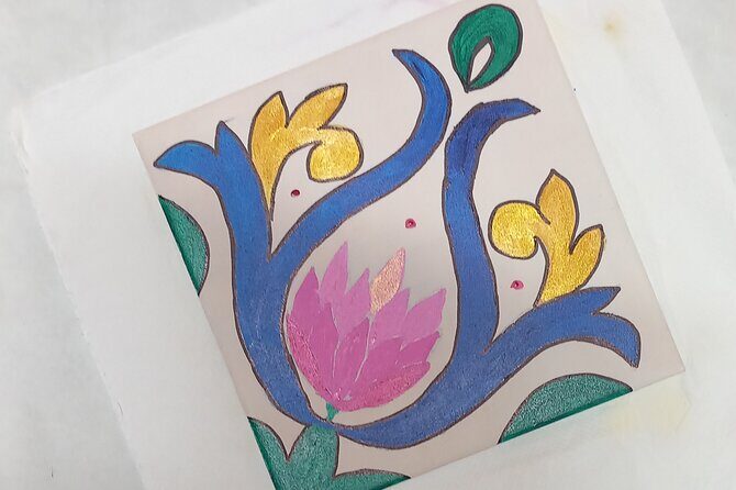 Painting of tiles & cocktails in Baixa do Porto - The Cocktails and Social Vibe