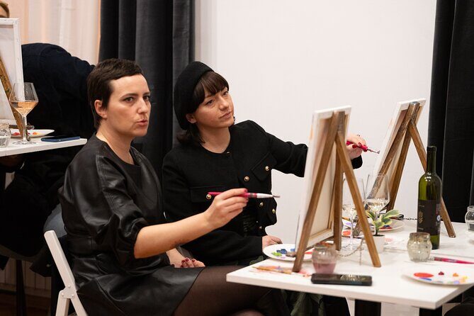 Painting party at Art Bottega - Paint & Wine Studio in Split - The Value and Who It’s For