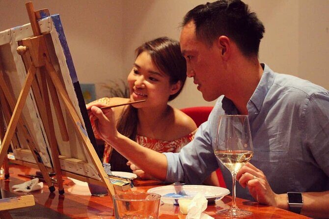 Painting party at Art Bottega - Paint & Wine Studio in Zadar - Key Points