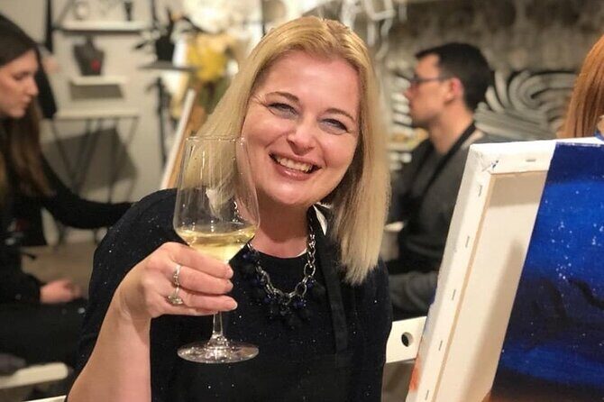 Painting party at Art Bottega - Paint & Wine Studio in Zadar - What Is the Painting & Wine Experience in Zadar?