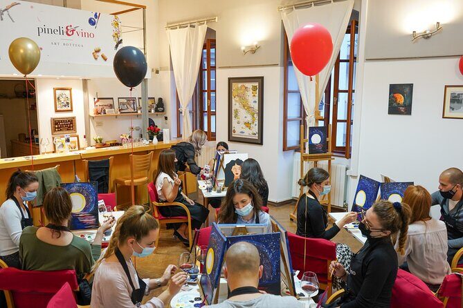 Painting party at Art Bottega - Paint & Wine Studio in Zadar - The Price and Its Value