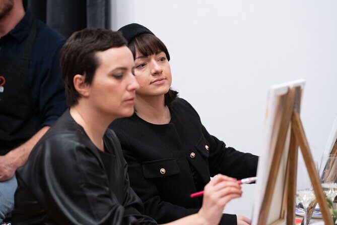 Painting party at Art Bottega - Paint & Wine Studio in Zagreb - The Value of the Price