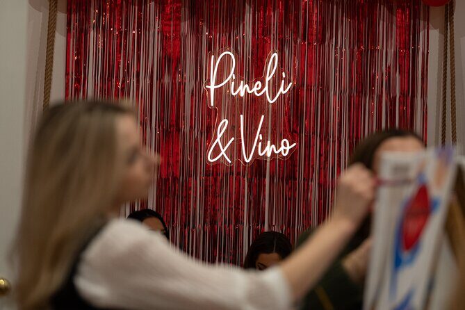 Painting party at Art Bottega - Paint & Wine Studio in Zagreb - The Sum Up
