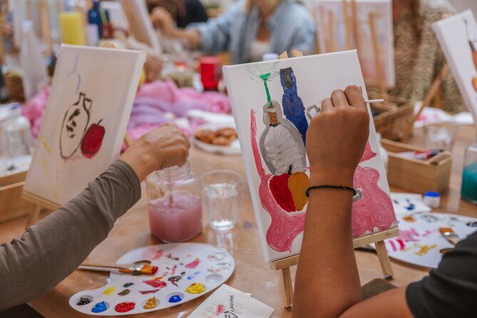 Painting Workshop with Wine and Greek Appetizers - An In-depth Look at the Painting Workshop Experience