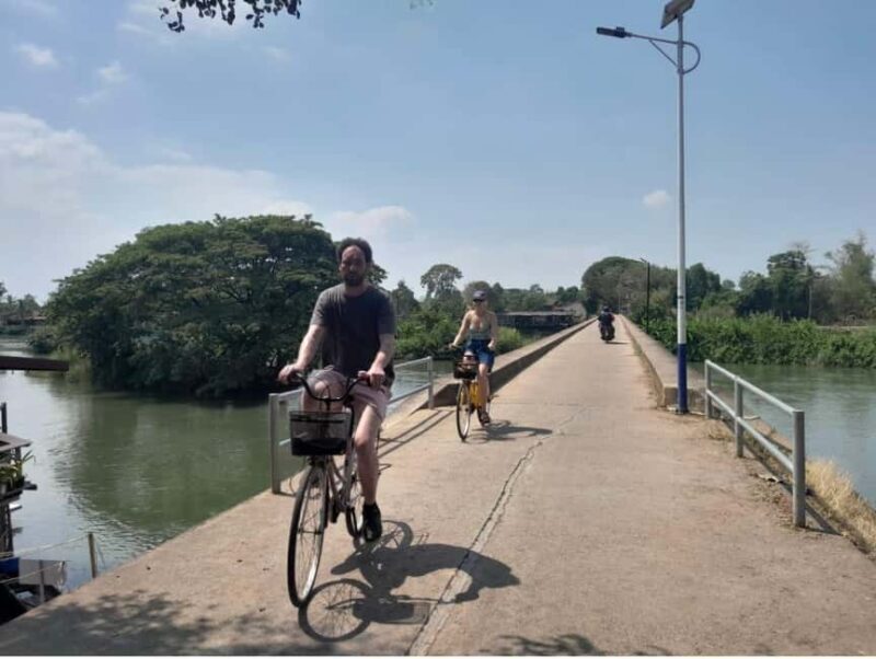 Pakse: 4000 Islands Bike Tour with Boat Cruise - The Itinerary in Detail