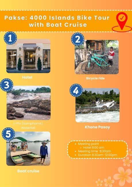 Pakse: 4000 Islands Bike Tour with Boat Cruise - The Value of This Tour