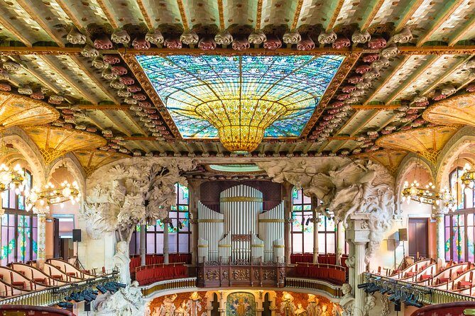Palau de la Musica Catalana Admission Ticket with Audioguide - Key Points