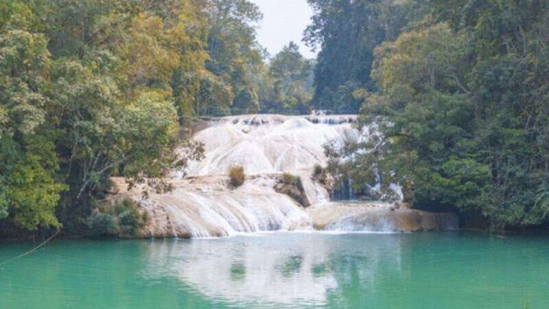 Palenque Archaeological Area and Roberto Barrios Waterfalls - Key Points