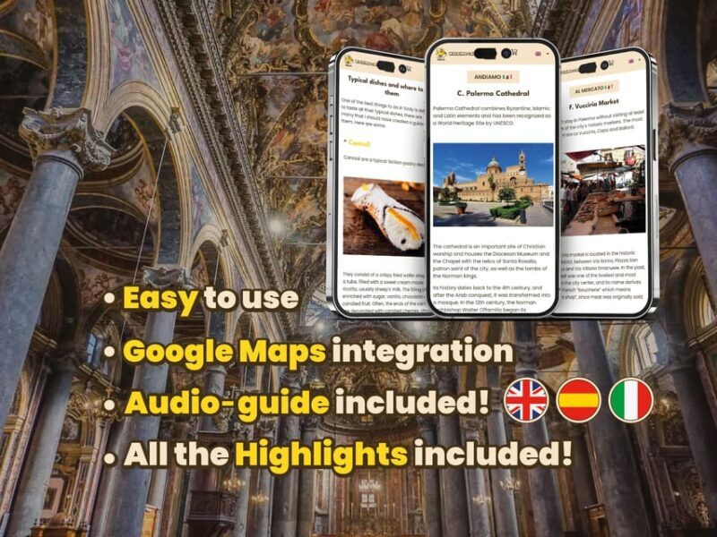 Palermo: Digital guide made with a Local for your tour - Why Choose This Digital Palermo Tour?
