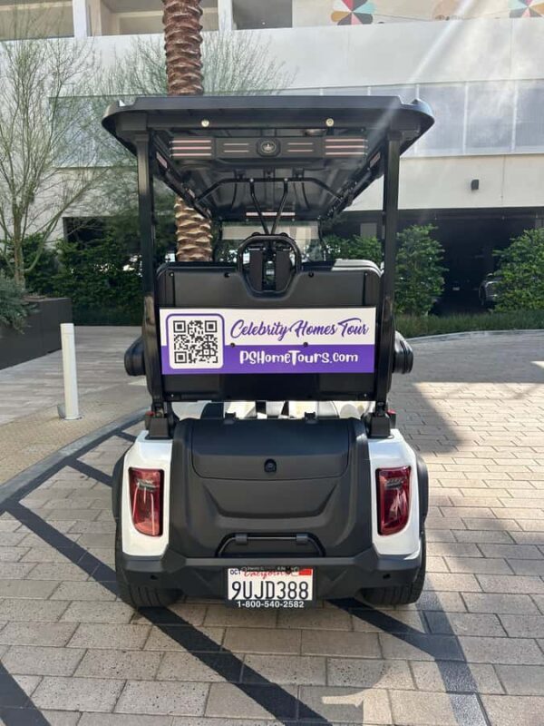 Palm Springs: Celebrity Homes Guided Electric Cart Tour - In-Depth Look at the Details