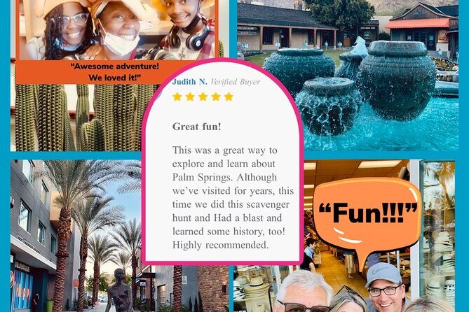 Palm Springs Team Trivia Hunt: New 2024 Mobile Game App! - How the App Works and the Experience