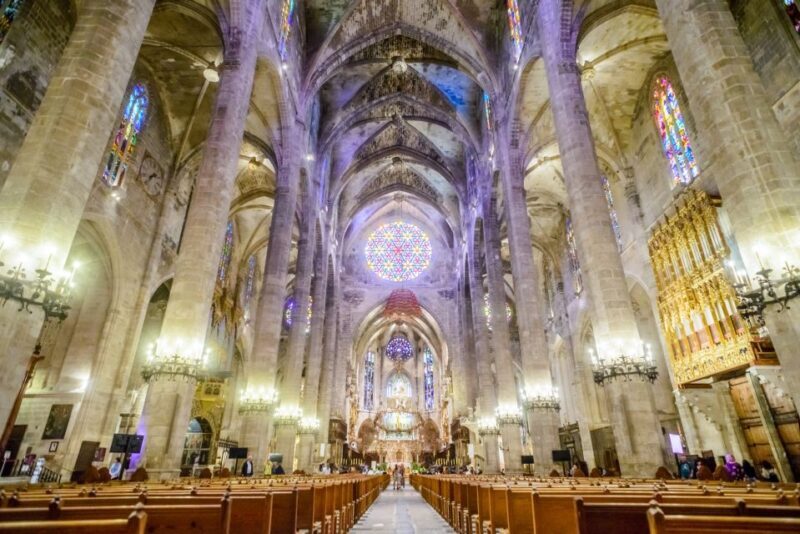 Palma: Cathedral of Mallorca Skip-the-Line Entry Ticket - The Interior Art and Modern Touches