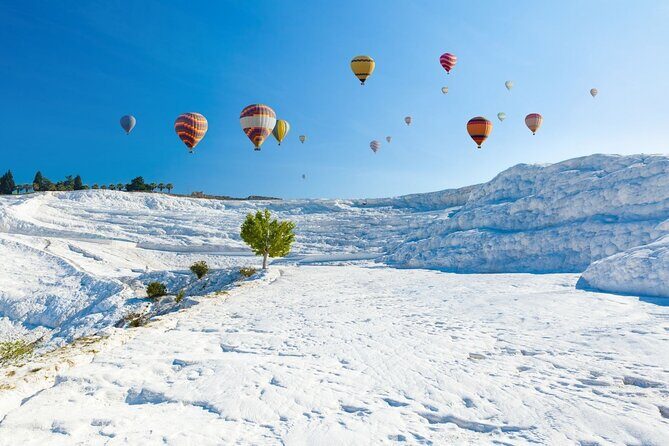 Pamukkale Hot Air Balloon Sunrise Flight, Certificate, Champagne - Overview: What to Expect