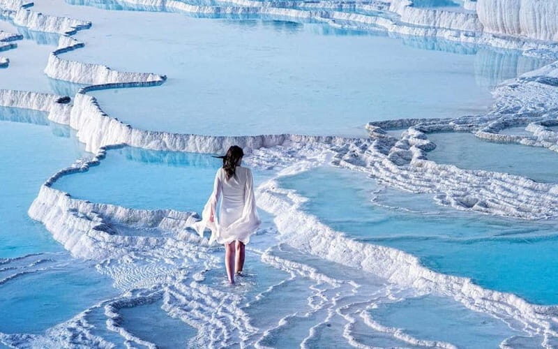 Pamukkale Hot Air Balloon Tour from Antalya, Alanya, Side - Experience the Unique Beauty of Pamukkale in a Full-Day Tour from Antalya