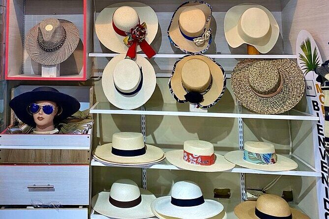 Panama Hat Maker, Artisan goods, Museum, Beachfront local Cuisine. SHORE TOUR - A Day in Manta: Panama Hats, Artisan Goods, and Beachfront Flavors