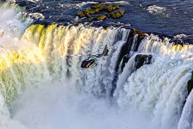 Panoramic Helicopter Flight over Iguassu Falls - Key Points