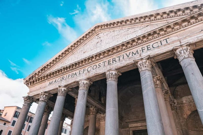 Pantheon Reserved Entry Ticket with Interactive App - Key Points