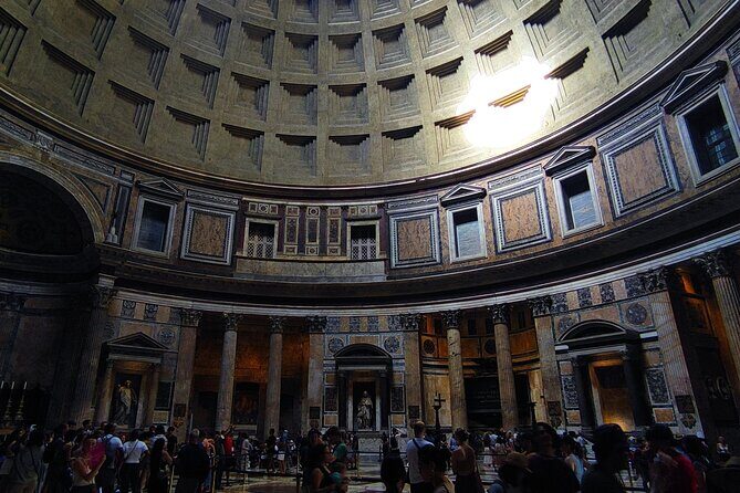 Pantheon: Semi-private Guided Tour with Entry Ticket - Detailed Breakdown of the Itinerary
