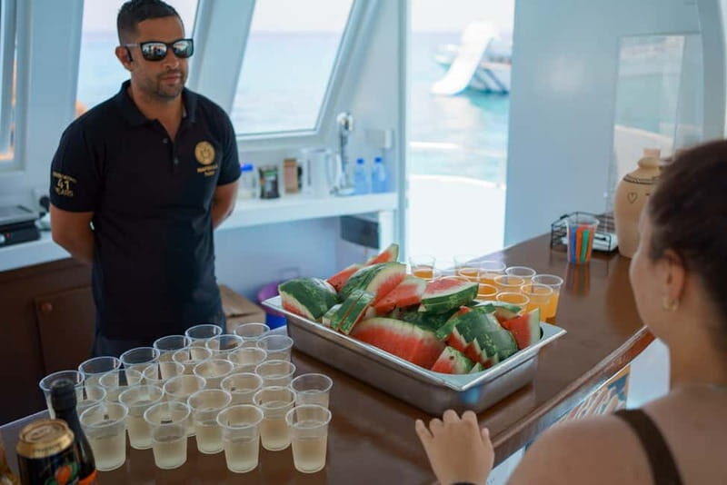 Paphos/Akamas: Blue Lagoon Bus & Boat Tour with Water Slide - Lunch and Free Time in Polis