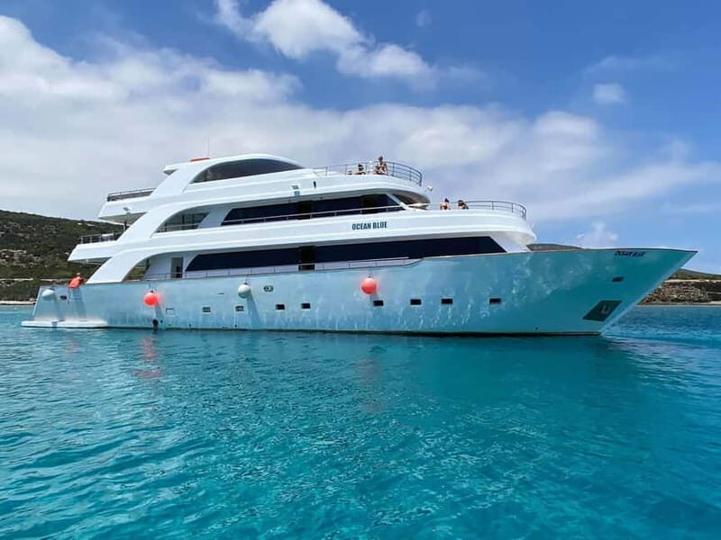 Paphos: Blue Lagoon Cruise-BBQ Lunch, Open Bar, Slide - Key Points