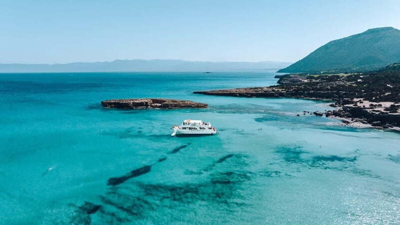 Paphos: Blue Lagoon Sunset Cruise, BBQ & Wine + Water Slide - The Sum Up