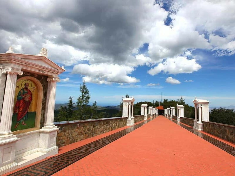 Paphos: Tour to Troodos, Kykkos Monastery, Omodos and Winery - FAQs