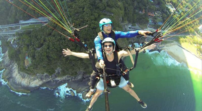 PARAGLIDING FLIGHT IN SÃO CONRADO - RIO DE JANEIRO - An Iconic Rio Setting: Pedra Bonita and São Conrado