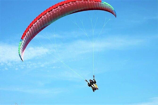 Paragliding flight over the Gardens of Ninfa - An In-Depth Look at the Paragliding Experience