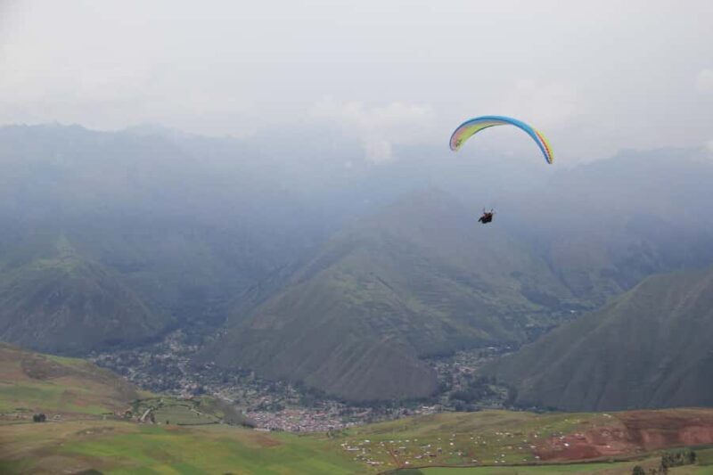 Paragliding flight over the Sacred Valley - Key Points