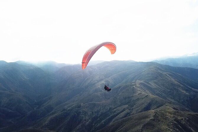 Paragliding free flight experience over the pre-range - Pricing and Value for Money