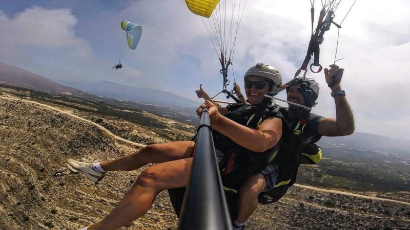 Paragliding in Chania - Paragliding in Chania: Soar Above Crete’s Stunning Coastline and Mountains