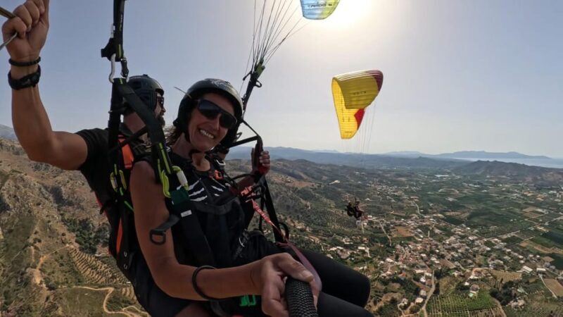 Paragliding in Chania - Key Points