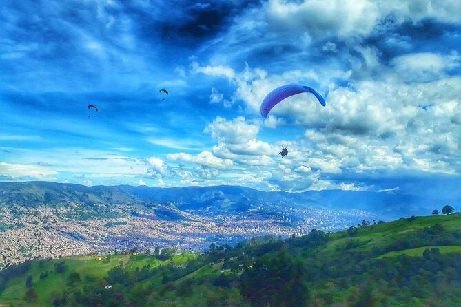 Paragliding in Medellin Includes GoPro and Pick up & Drop off - Key Points