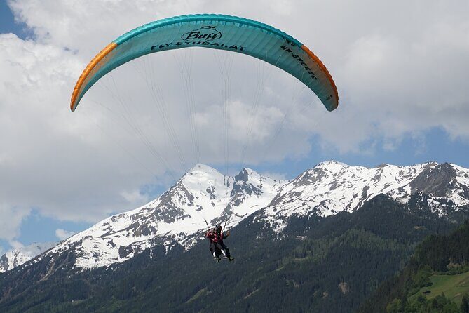 Paragliding in the morning - Paragliding in the Morning: Soaring Over the Tyrolean Mountains