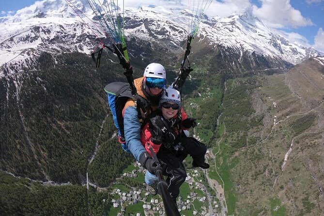 Paragliding mountain flight - The itinerary in detail