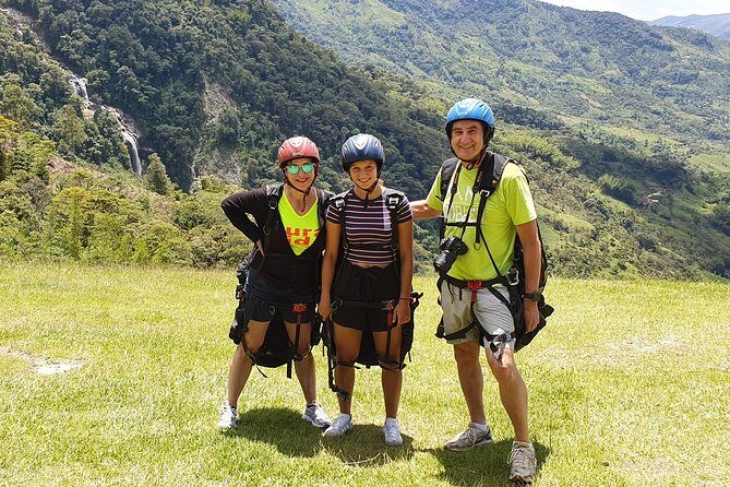 PARAGLIDING over giant waterfalls private tour (optional Guatape) from Medellin - A Deep Dive into the Experience