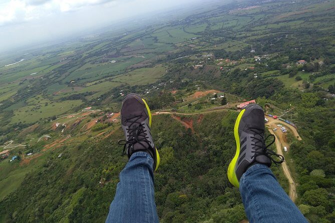 Paragliding + Wine tasting + Hacienda El Paraiso + Saint Helena - Key Points