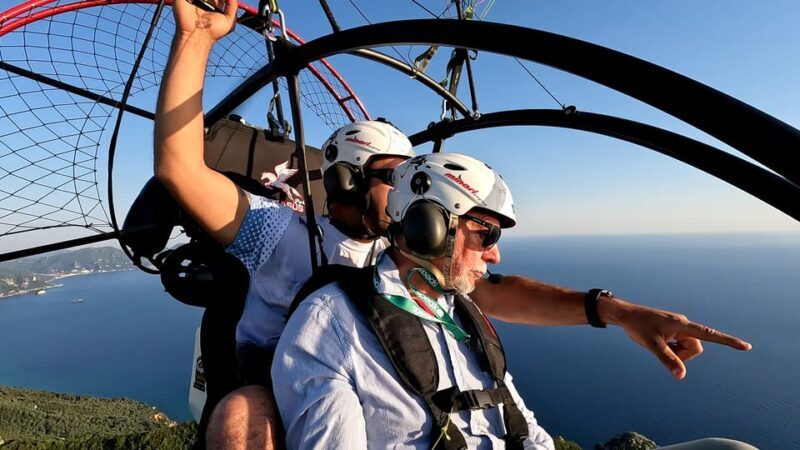 Paramotor Flight over Corfu's West Coast - FAQs