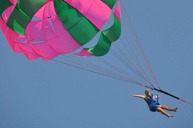 Parasailing - Parasailing in Corfu: An Aerial Adventure Over Alykes and Lazaretto Island