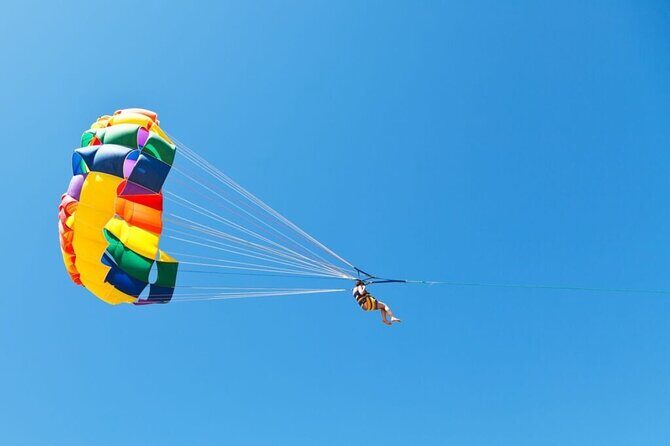 Parasailing Activity on Rethymno Beach, Crete - Experience the Thrill of Parasailing on Rethymno Beach, Crete