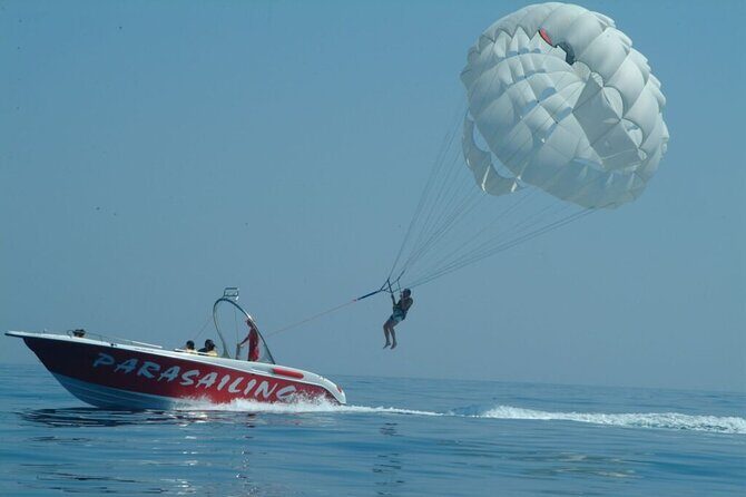 Parasailing Activity on Rethymno Beach, Crete - A Deep Dive into the Rethymno Beach Parasailing Experience