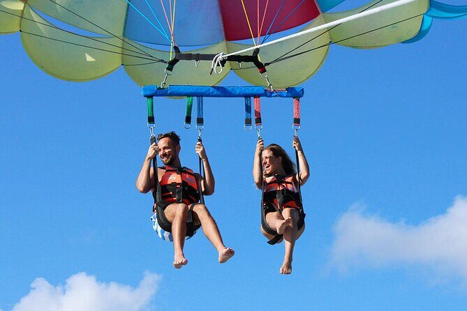 Parasailing - Adventure from Cancun - The Authentic Edge