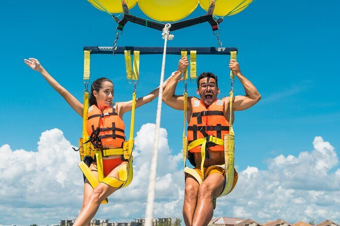 Parasailing & Beach Club with Transportation In Riviera Maya - A Bird’s-Eye View of Cancun: Parasailing & Beach Club with Transportation in Riviera Maya