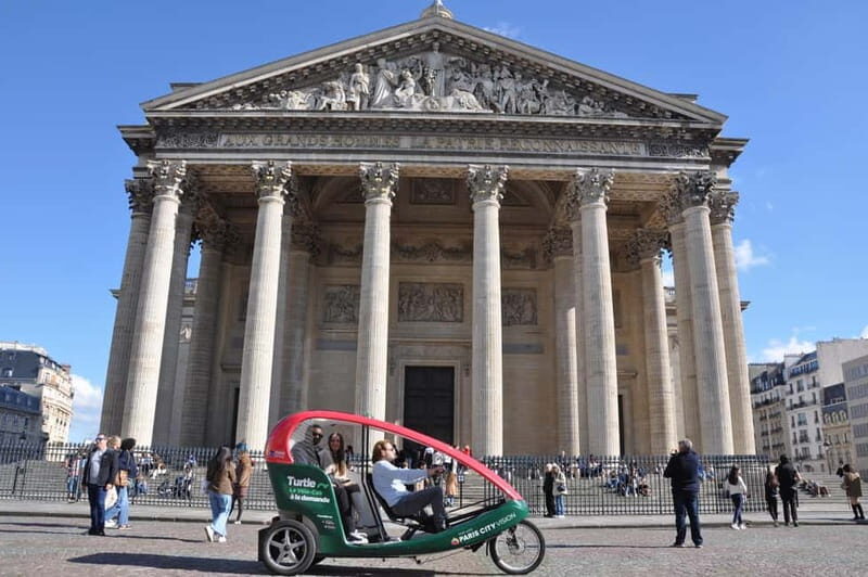 Paris: 2 hours Emily Tour in a Private Rickshaw bike - The Experience: What You Can Expect