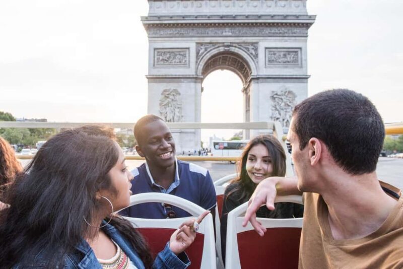 Paris: Arc de Triomphe Ticket & Big Bus Hop-on Hop-off Tour - What’s Included and How It Works