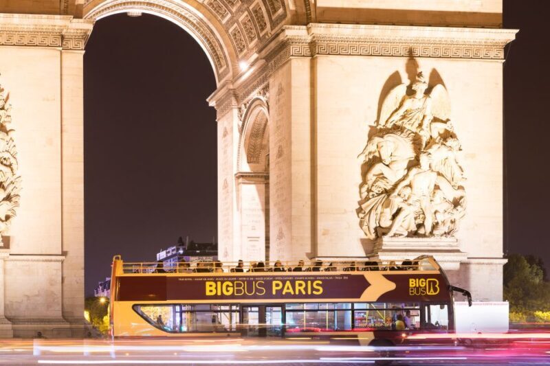 Paris: Big Bus Hop-on Hop-off Tour & Panoramic Night Tour - Exploring Paris with the Big Bus Hop-on Hop-off & Night Tour