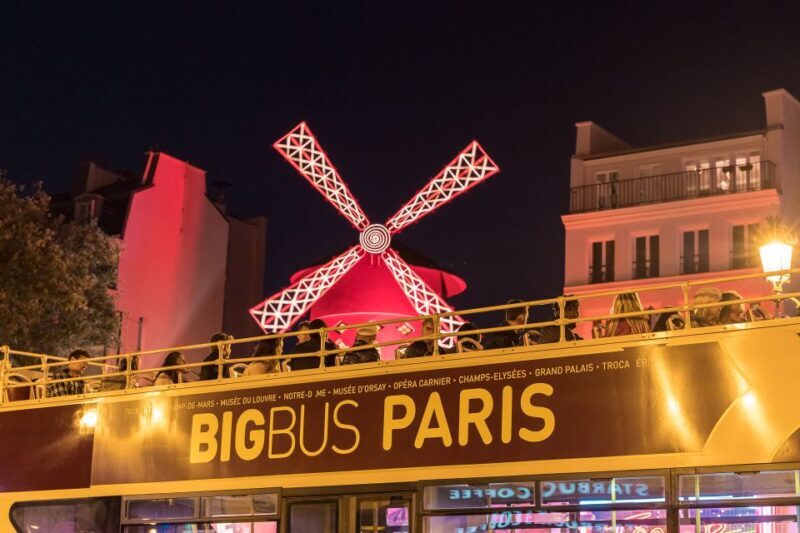 Paris: Big Bus Hop-on Hop-off Tour & Panoramic Night Tour - FAQ