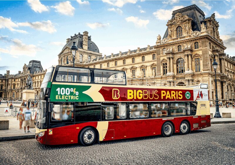 Paris: Big Bus Hop-On Hop-Off Tour with Optional Cruise - A Practical Way to Tour Paris
