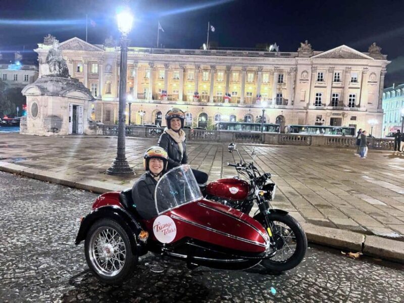 Paris by Night Sidecar Tour - Paris by Night Sidecar Tour: An Unforgettable Way to See the City Lights