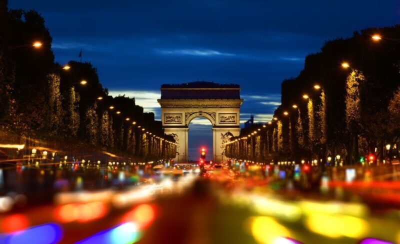 Paris by night Sightseeing Private Tour & Seine River Cruise - Key Points